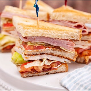 Club Sandwich No Fries - O