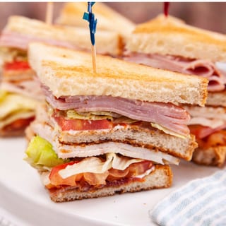 Club Sandwich No Fries - O